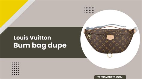 lv bumbag dupe|louis vuitton sherpa bag.